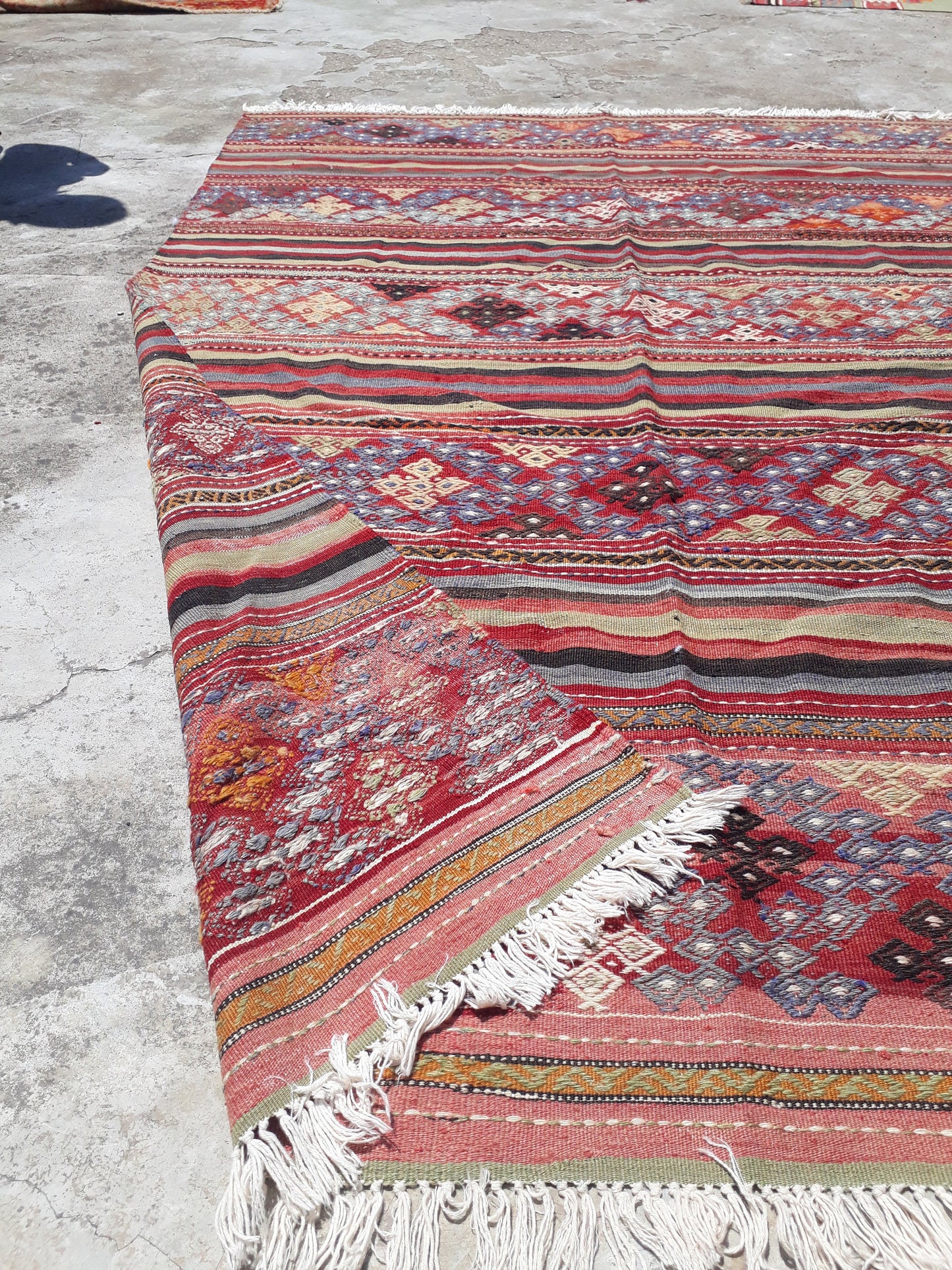 Handmade Old Turkish Rug, Handmade Turkish Carpet, Anatolian Vintage Rug, Handknotted Anatolian Rug, Rugs for kitchen, Rugs for living room