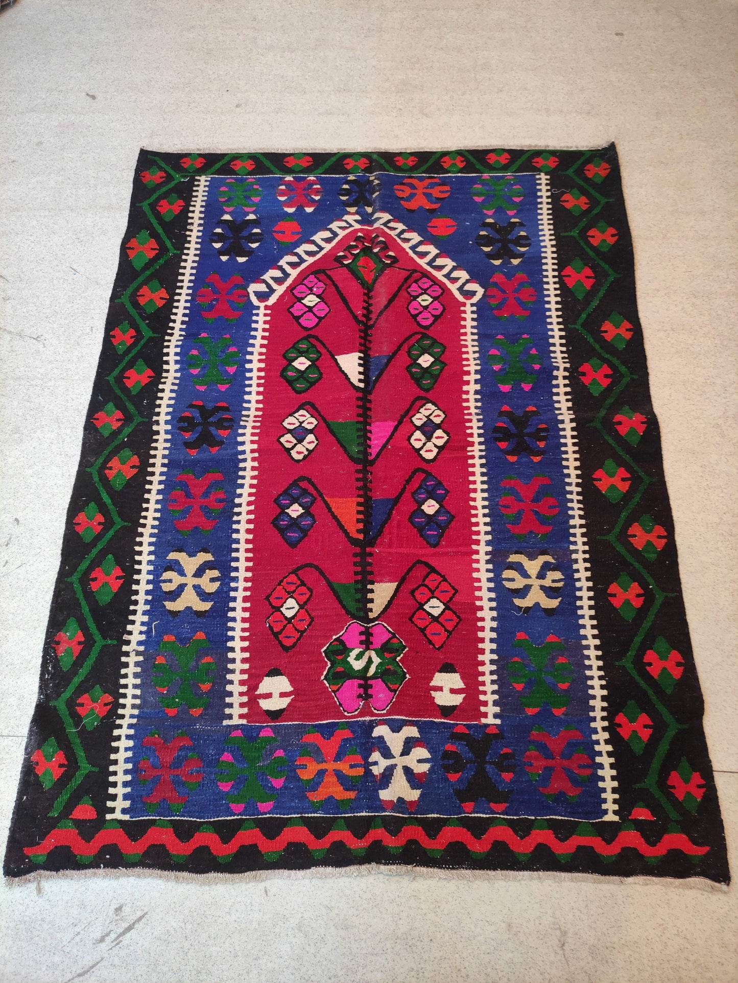 anatolian prayer rug, tribal rug, muslim prayer rug, vintage rug, prayer mat, handmade rug, prayer rug, handknotted rug, turkish rug